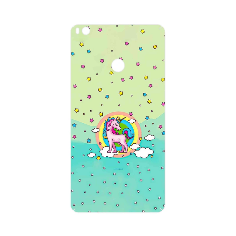 برچسب پوششی ماهوت مدل Rainbow unicorn adventure مناسب برای گوشی موبایل شیائومی Mi Max 2