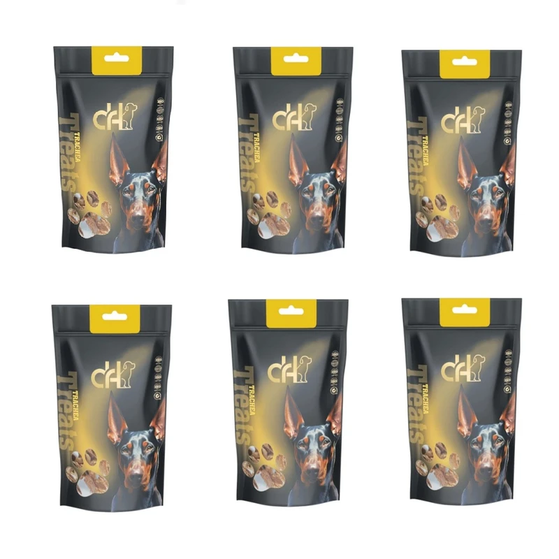 تشویقی سگ دکتر اچ مدل نای خشک شده طعم گوشت گوسفند وزن 300 گرم  مجموعه 6 عددی