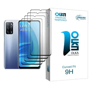 Cooling Olka Glass MIX004 Screen Protector For Oppo A53s 5G Pack Of 4