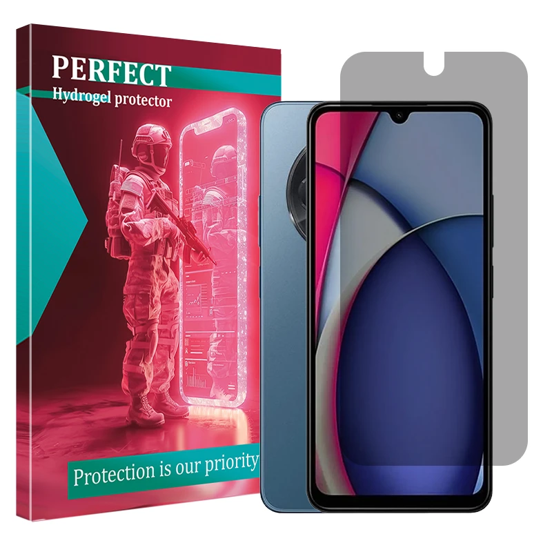 محافظ صفحه نمایش حریم شخصی پرفکت مدل Tough مناسب برای گوشی موبایل شیائومی Redmi A3 Pro