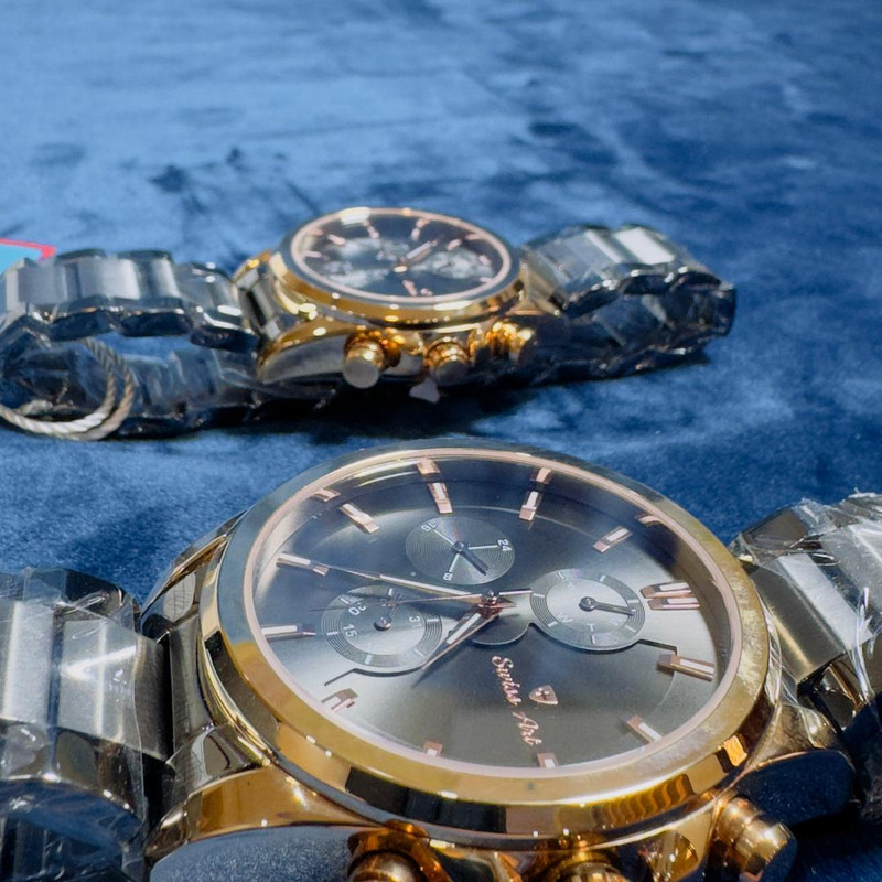 ست ساعت مچی عقربه‌ای زنانه و مردانه سوئیس آرت مدل 920150.151-09