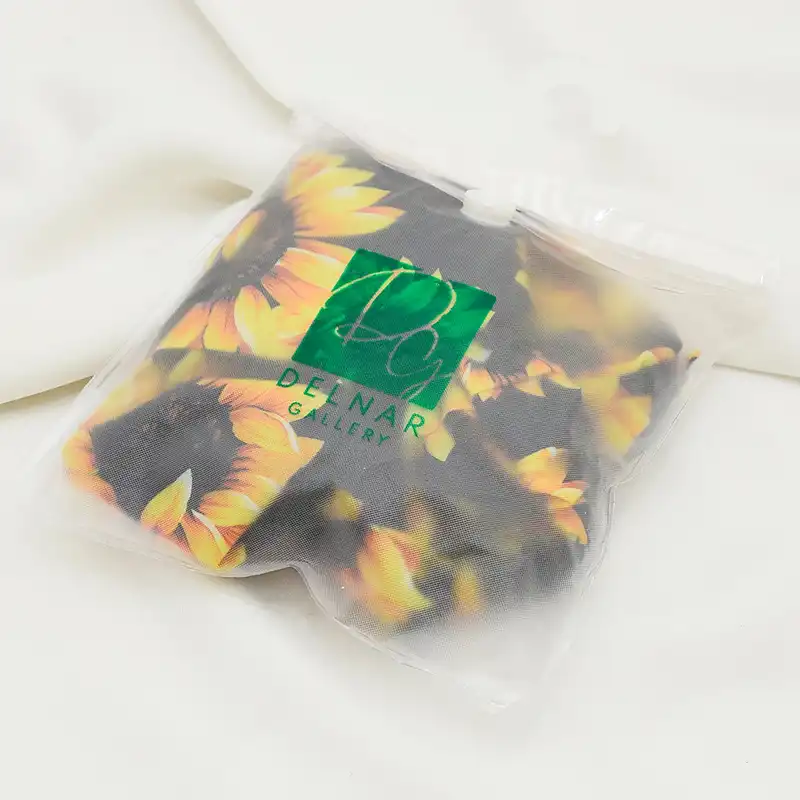 ست هدبند و کش مو زنانه دلنار گالری مدل اسکرانچی آفتابگردان