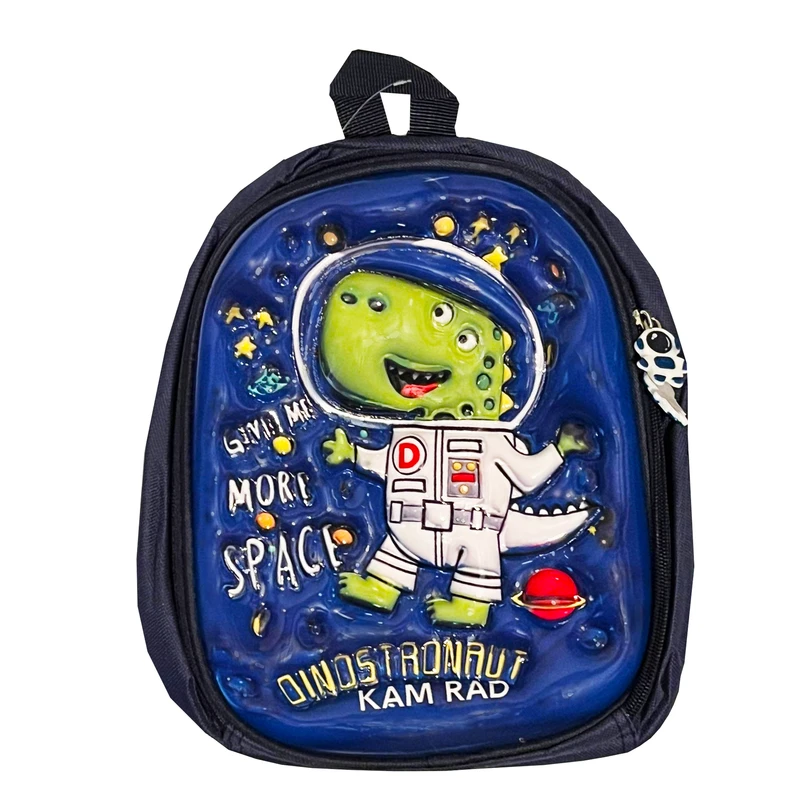 کوله پشتی مدرسه مدل برجسته طرح دایناسور کد 2015-B