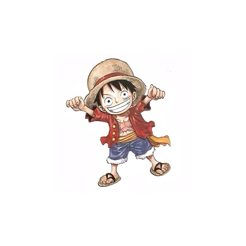 استیکر لپ تاپ و موبایل مدل انیمه طرح وان پیس مانکی دی لوفی one piece Monkey D Luffy کد 6272