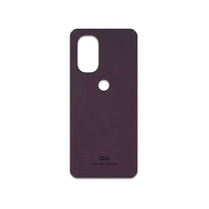 MAHOOT Purple-Leather Cover Sticker for Motorola Moto G51 5G