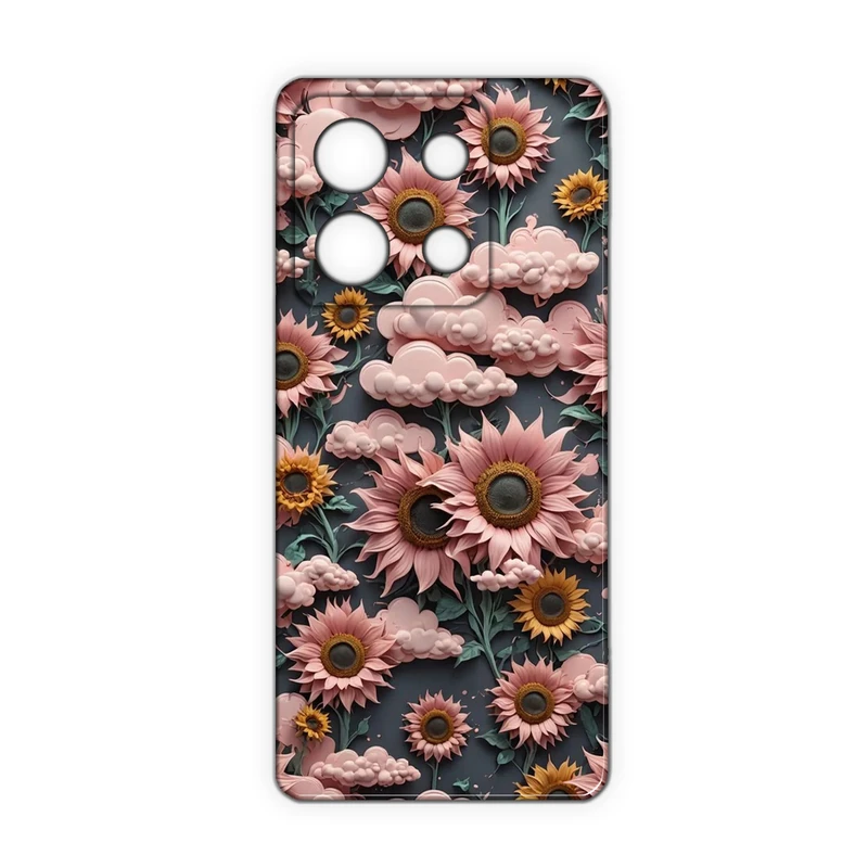 کاور مدل گل کد 331 مناسب برای گوشی موبایل شیائومی Redmi Note 13 Pro 4G / Poco M6 Pro 4G