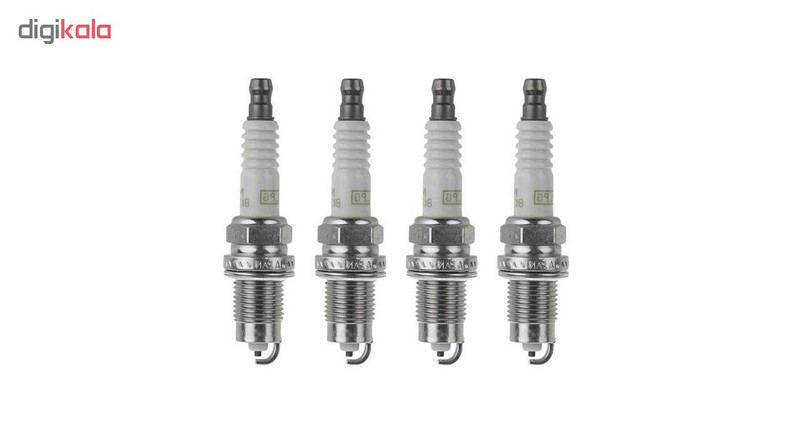 شمع خودرو ان جی کی مدل CNG مناسب برای خودروهای دوگانه سوز بسته 4 عددی