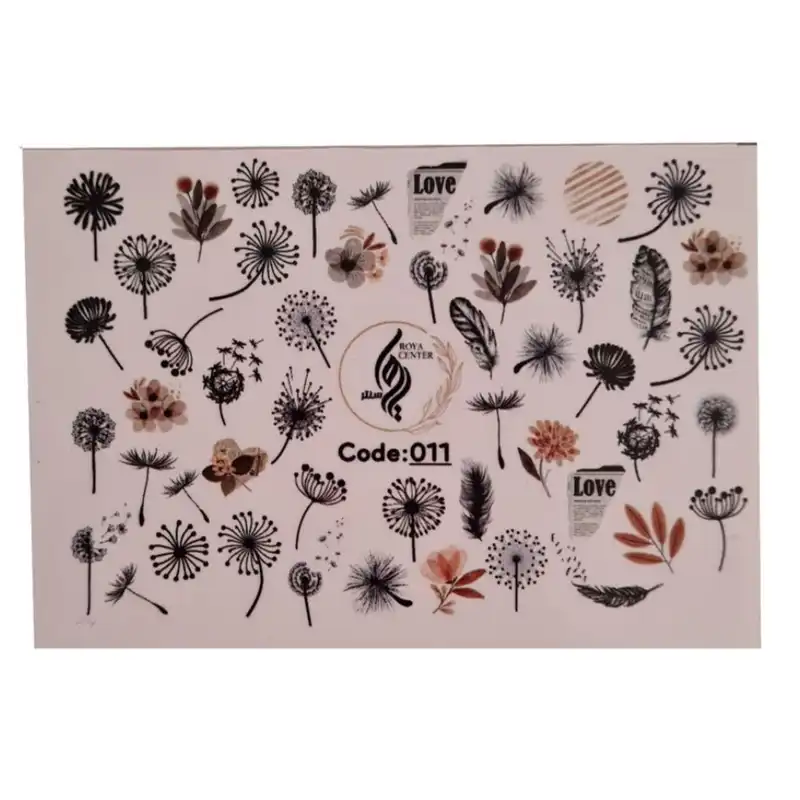 لنز ناخن رویاسنتر مدل M1 مجموعه 12 عددی