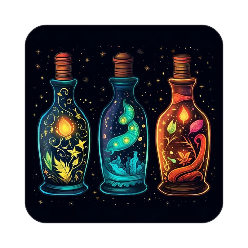 زیر لیوانی کاکتی طرح هری پاتر Harry Potter مدل mp44331