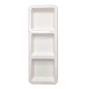 اردوخوری سنگ مصنوعی مدل مربع 3 تایی کد 01