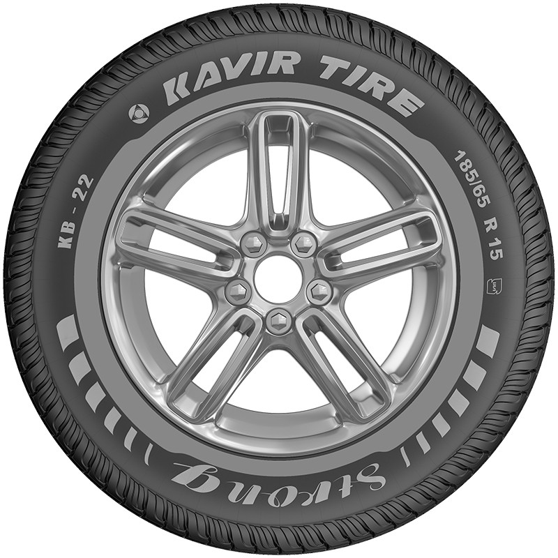 لاستیک خودرو کویر تایر مدل 185/65R15 سایز 15 / 65 / 185 میلی‌متر تولید سال 2025 - 1 حلقه
