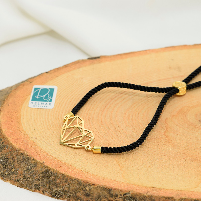 دستبند زنانه دلنار گالری مدل قلب آسانسوری