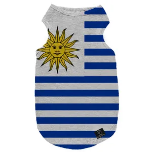 لباس سگ و گربه 27 طرح Uruguay Dog کد MH753 سایز S