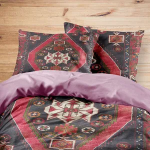 سرویس روتختی مدوپد طرح فرش آوه لچک ترنج مدل C-aveh02 یک نفره 4 تکه