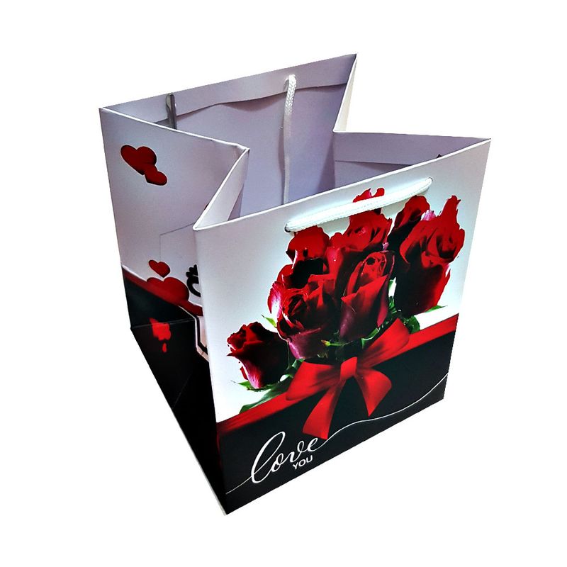 پاکت هدیه طرح دسته گل کد tm.s.25