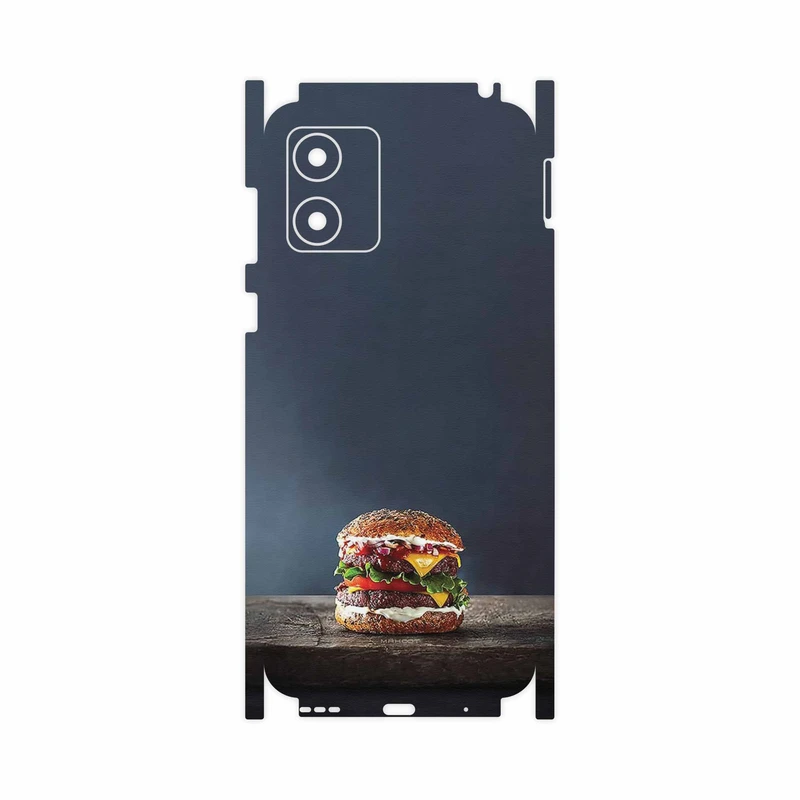 برچسب پوششی ماهوت مدل Hamburger-FullSkin مناسب برای گوشی موبایل موتورولا Moto E13