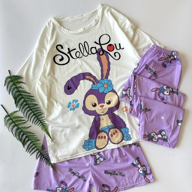 ست سه تکه لباس زنانه مدل خرگوش کد 5151