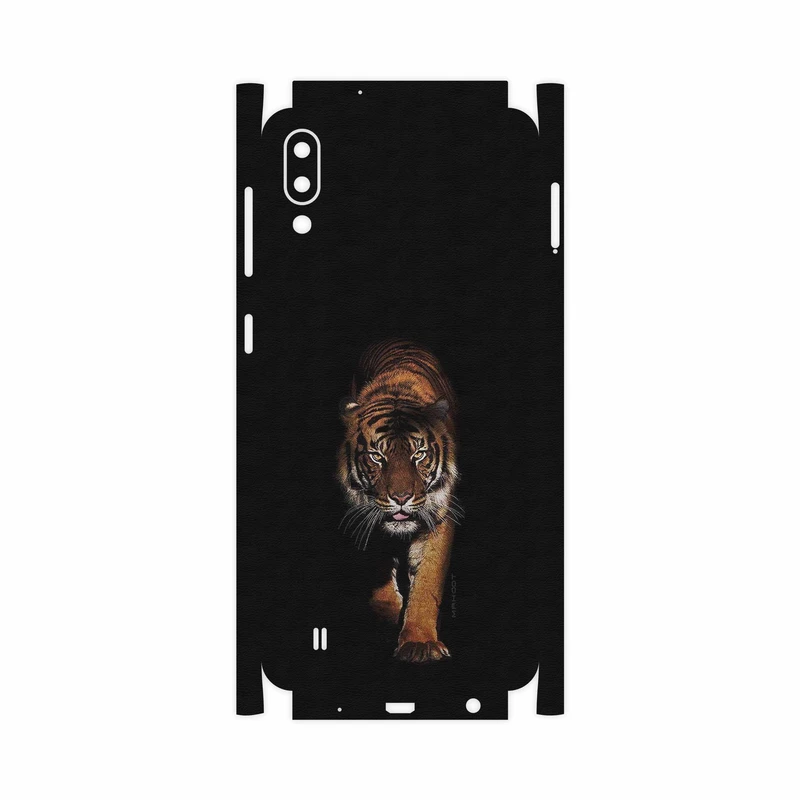 برچسب پوششی ماهوت مدل Wild Tiger-FullSkin مناسب برای گوشی موبایل سامسونگ Galaxy M10