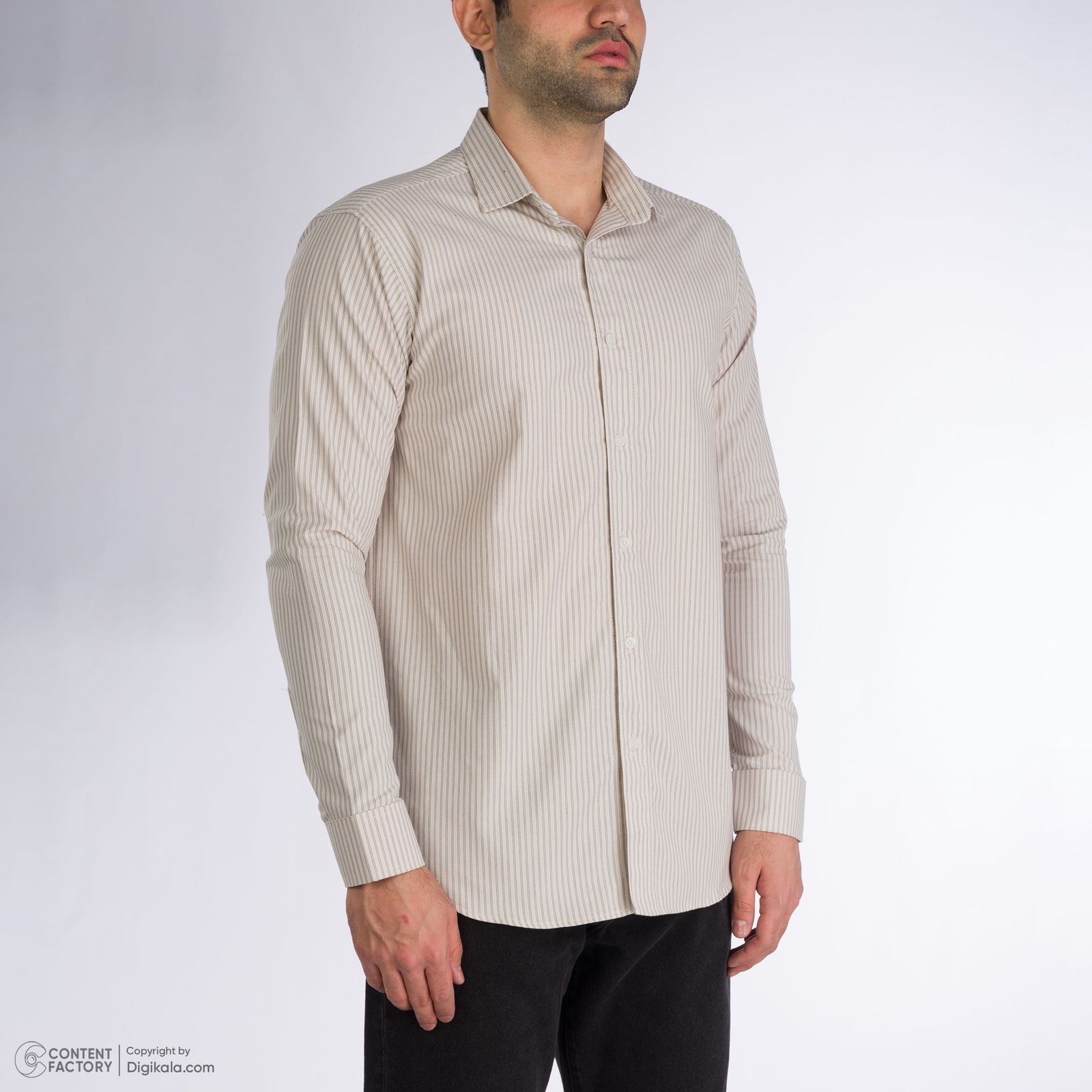 پیراهن آستین بلند مردانه باینت مدل 2261715-07 -  - 9