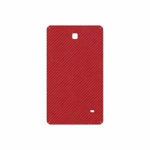 MAHOOT Red-Fiber Cover Sticker for Samsung Galaxy Tab 4 7.0 2014 T230