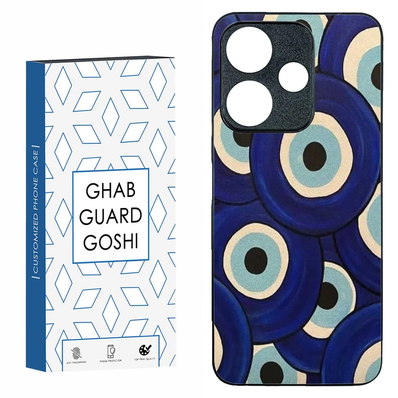 کاور قاب گارد گوشی طرح چشم زخم کد TPU-169 مناسب برای گوشی موبایل شیائومی  REDMI 13  