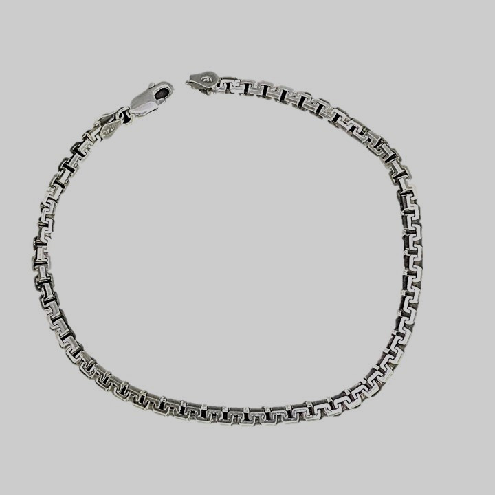 دستبند نقره مردانه مدل glsr-625 دستبند نقره مردانه مدل glsr-625