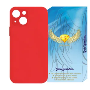 Guardian frame cover, all silicone model, suitable for Apple iPhone 14 mobile phone