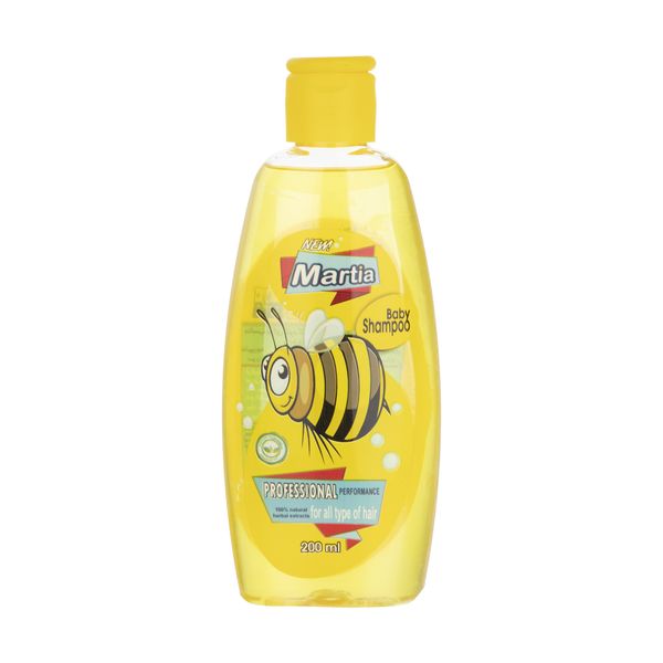 شامپو بچه مارتیا مدل زنبور حجم 200 میلی لیتر