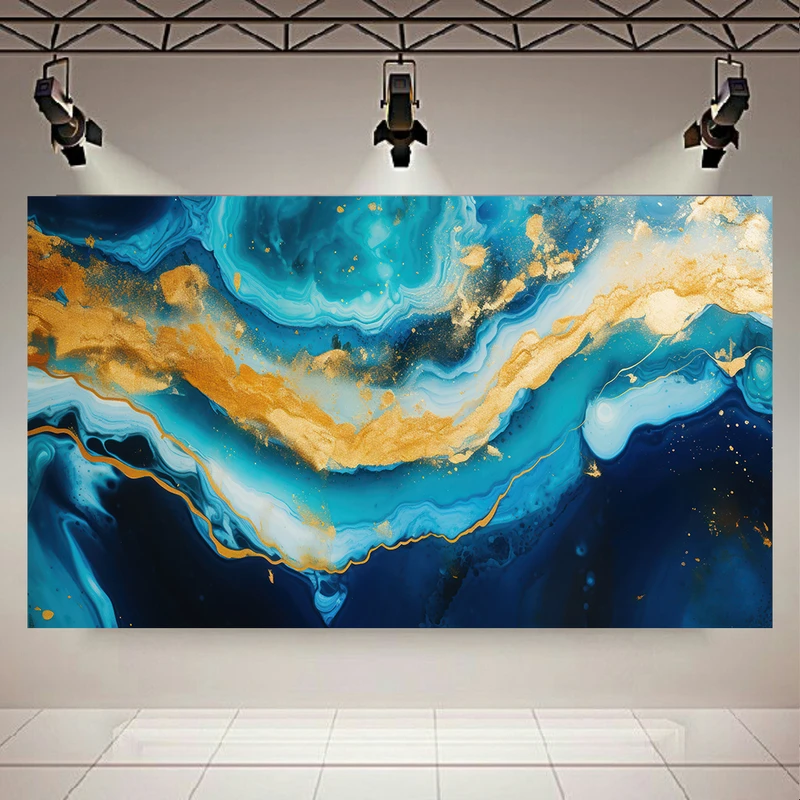  تابلو بوم طرح رگه ای مدرن کد AR31549