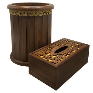 ست سطل و جا دستمال کاغذی مدل آوا کد CH01Up