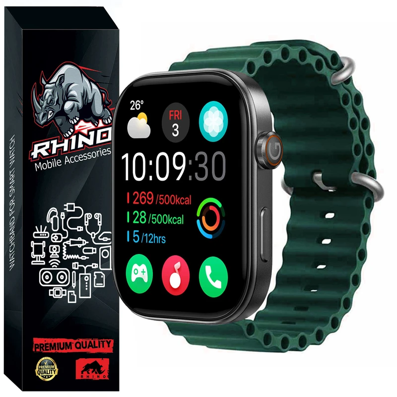 بند راینو مدل Ocean مناسب برای ساعت هوشمند گلوریمی GS2