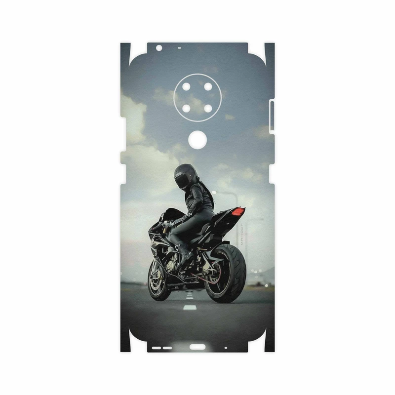 برچسب پوششی ماهوت مدل Motorcycling-FullSkin مناسب برای گوشی موبایل نوکیا 3.4