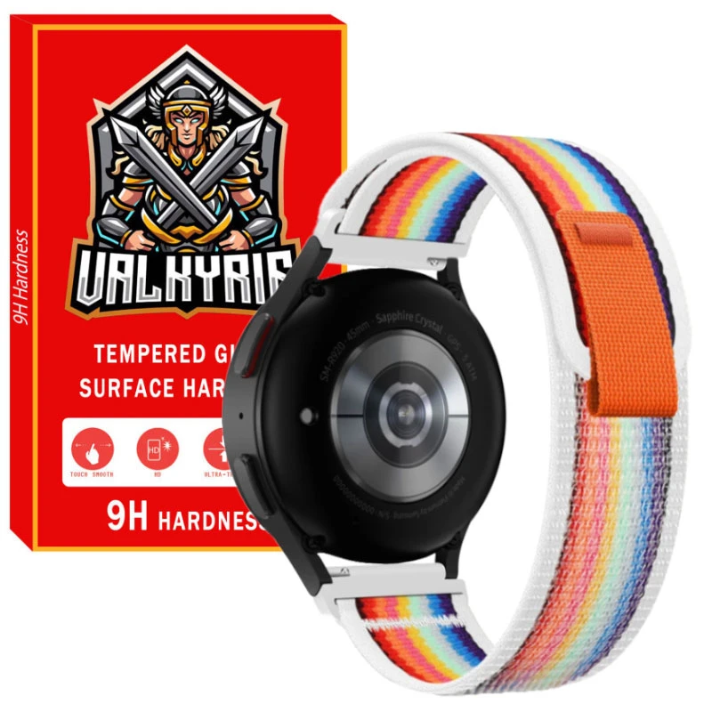 بند والکری مدل Trail Dual Color Loop مناسب برای ساعت هوشمند آمازفیت GTR Lite 42mm