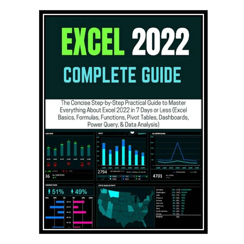 کتاب EXCEL 2022 COMPLETE GUIDE اثر BINN CARTY انتشارات مؤلفین طلایی