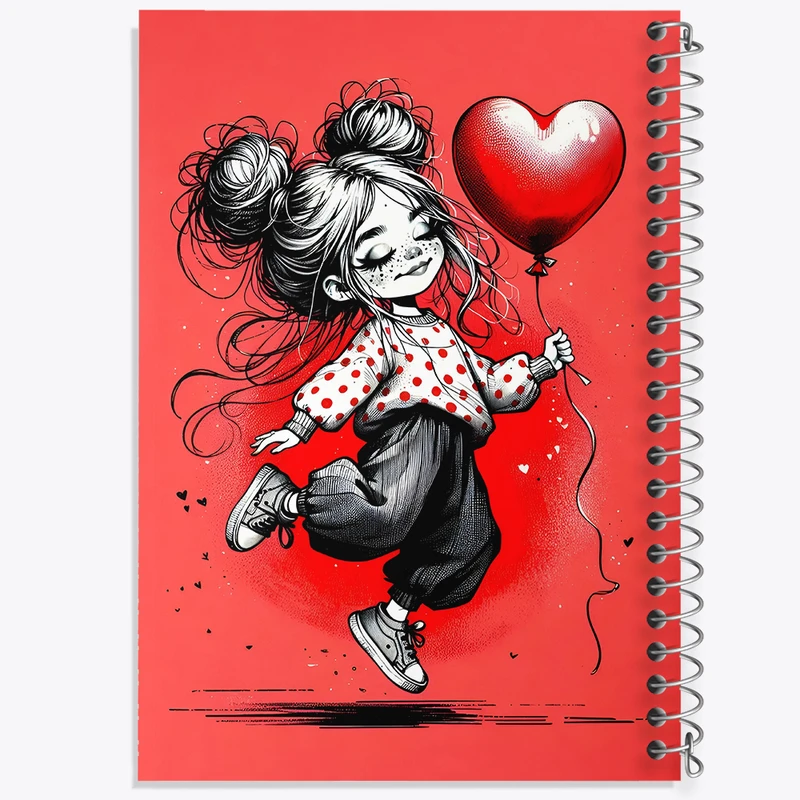 دفتر لیست خرید 50 برگ خندالو طرح دخترانه کیوت کد F5529