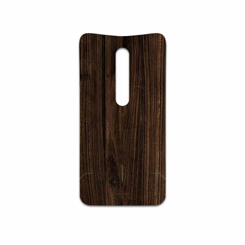 برچسب پوششی ماهوت مدل Dark Walnut Wood مناسب برای گوشی موبایل موتورولا Moto X Style