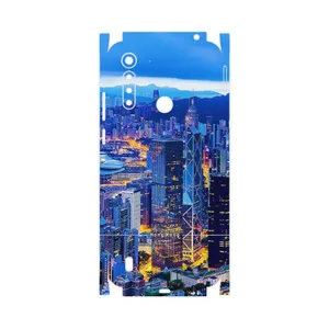 MAHOOT Hong Kong City-FullSkin Cover Sticker for Motorola Moto G8 Power Lite