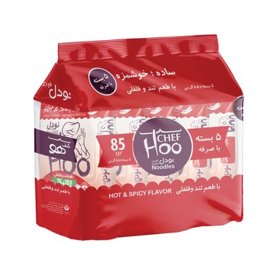 نقد و بررسی نودل تند و فلفلی شف هو - 425 گرم بسته 5 عددی توسط خریداران