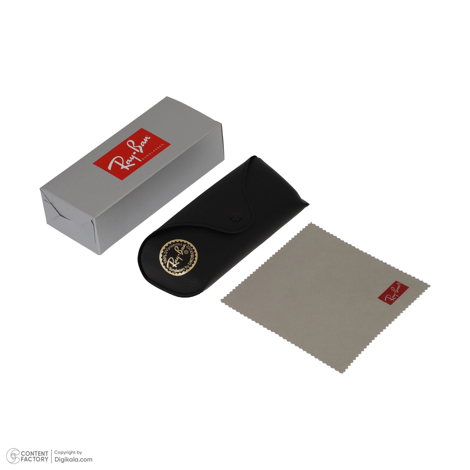 عینک آفتابی زنانه ری بن مدل RB2186-1297/3M -  - 6