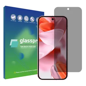 Glass Pro Resistant model privacy screen protector suitable for Google Pixel 9 mobile phone