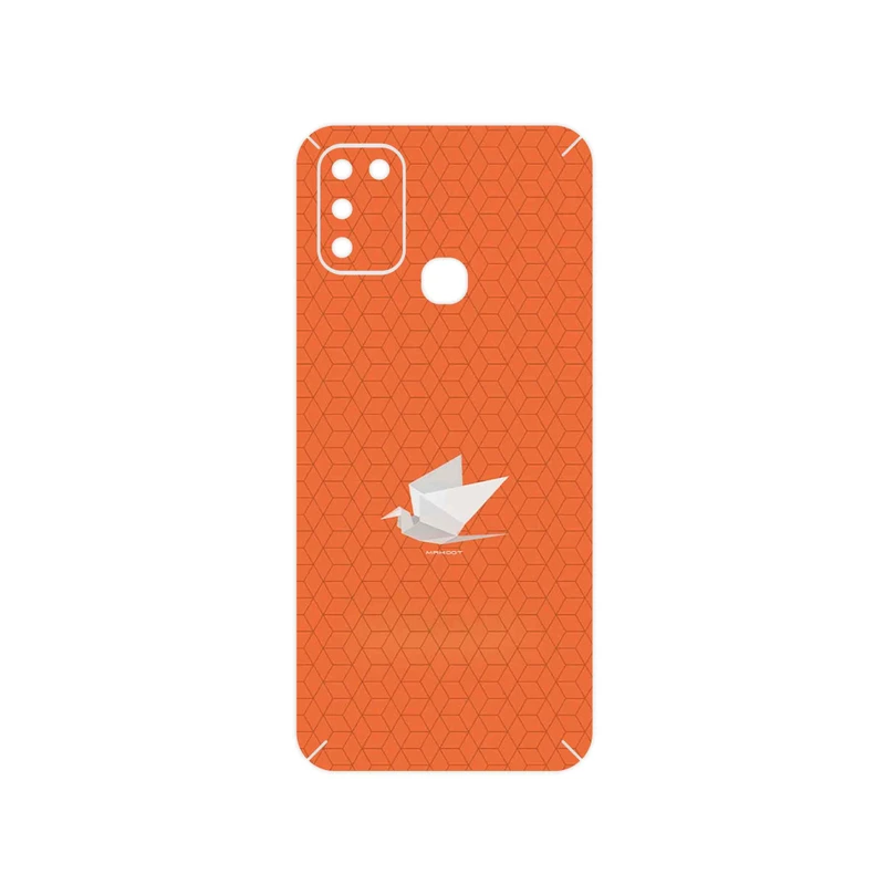 برچسب پوششی ماهوت مدل Minimalist origami bird مناسب برای گوشی موبایل اینفینیکس Hot 11 Play