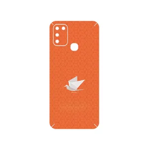 MAHOOT Minimalist origami bird Cover Sticker for Infinix Hot 11 Play