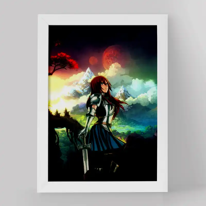 تابلو خندالو مدل ارزا انیمه فری تیل کد 16528