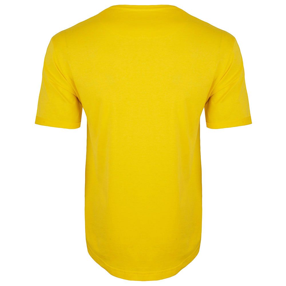 تی شرت آستین کوتاه زنانه دکسونری مدل 771000210 نخ پنبه آستین پاکتی رنگ زرد -  - 2