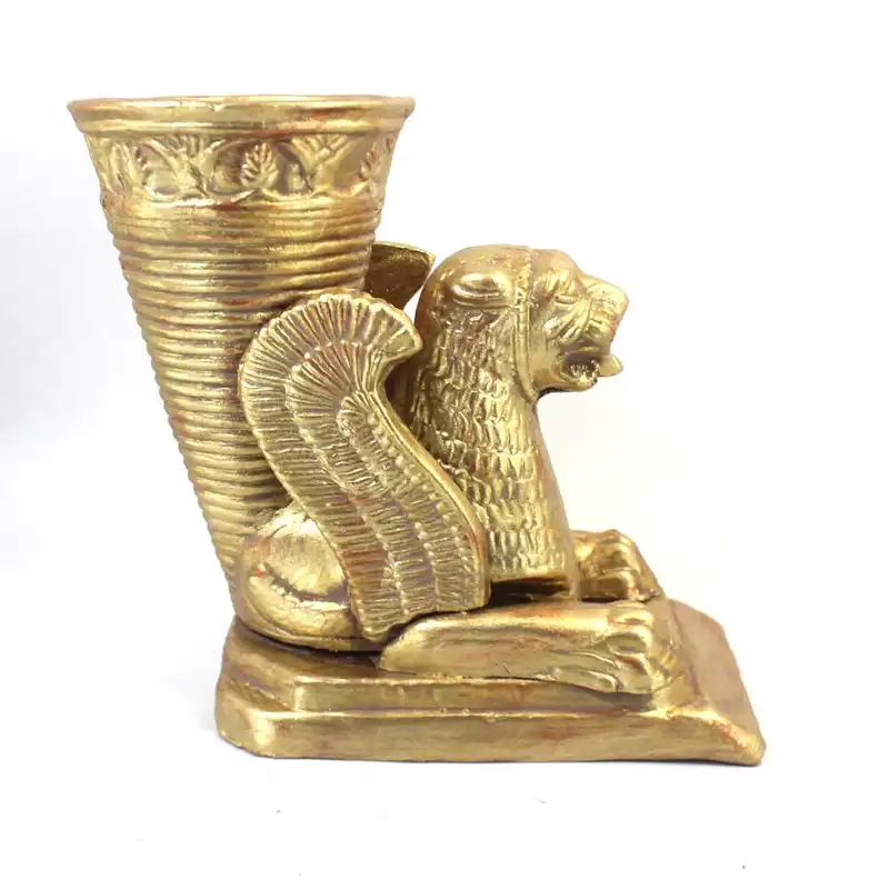 مجسمه سفالی طرح ریتون شیر پاسارگاد