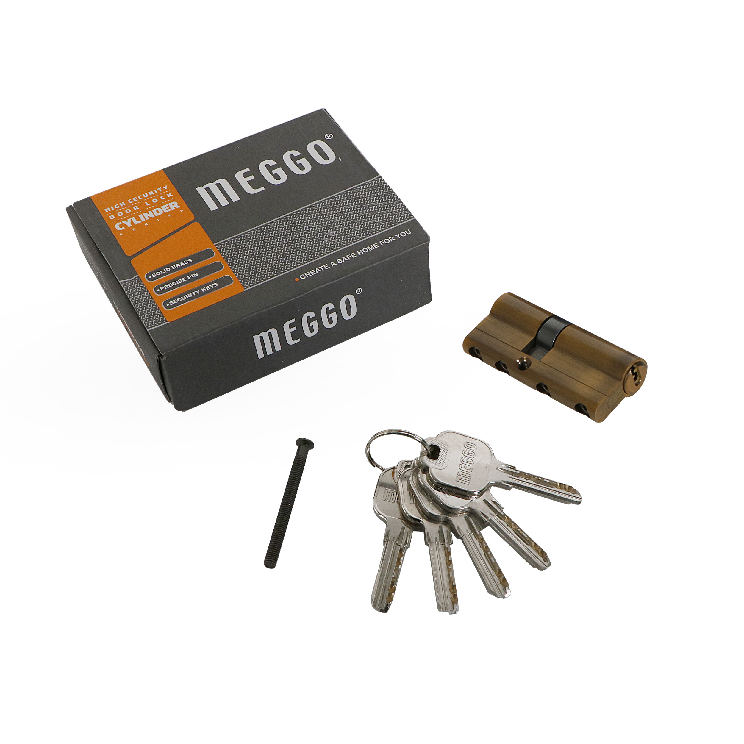 سیلندر قفل درب مگو  مدل 78