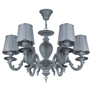 لوستر آویز شش شعله چشمه نور کد S3678/6