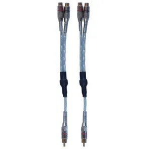 کابل تبدیل 1 به 2 RCA مدل LBT-10203 COBRA بسته دو عددی