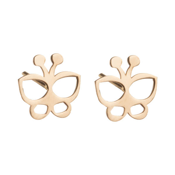 گوشواره طلا 18 عیار زنانه کانیار گالری کد GOA87