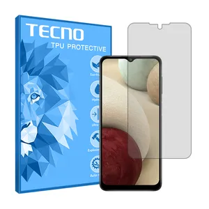 Transparent Tecno screen protector HyGEL model suitable for Samsung Galaxy A12 mobile phones